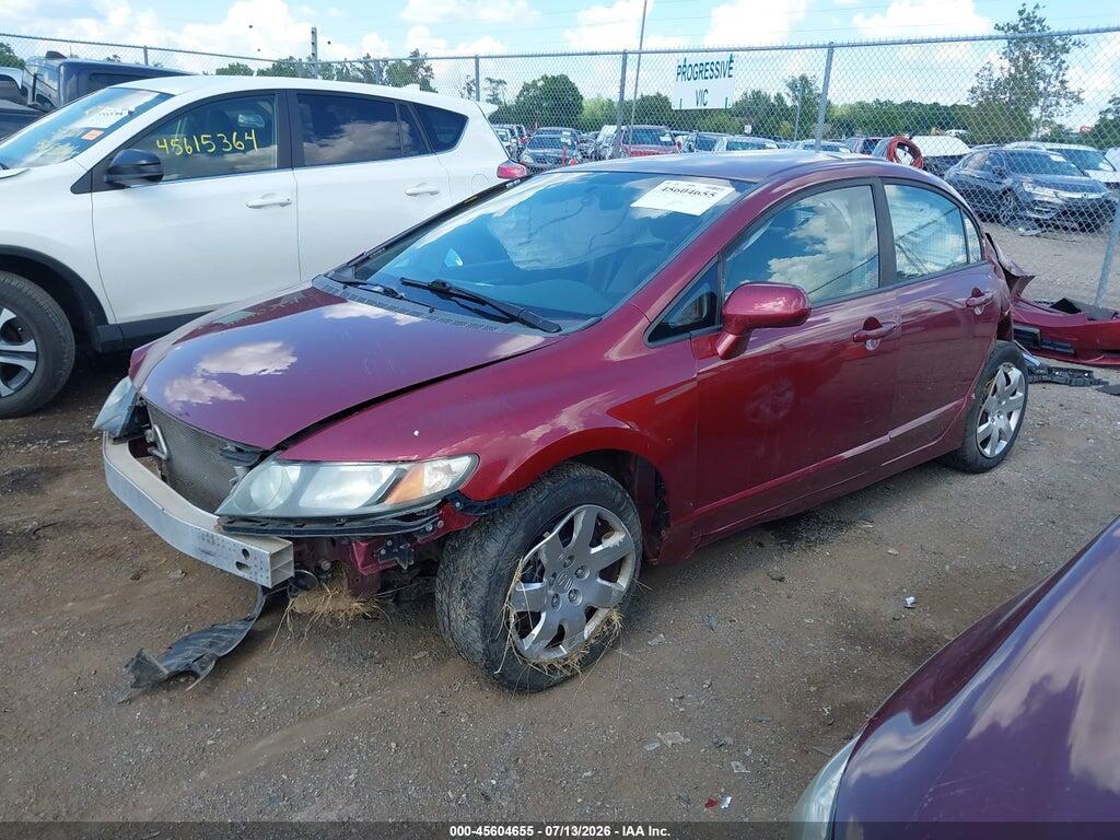 19XFA1F59AE009465 2010 HONDA CIVIC photo no. 2