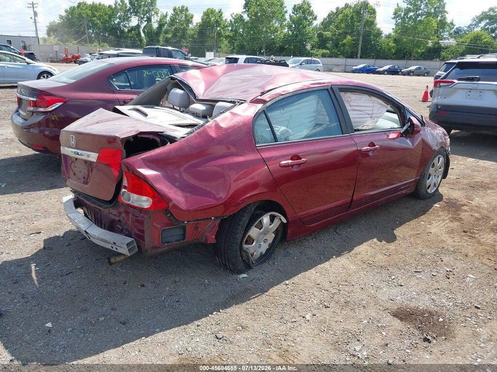 19XFA1F59AE009465 2010 HONDA CIVIC photo no. 4