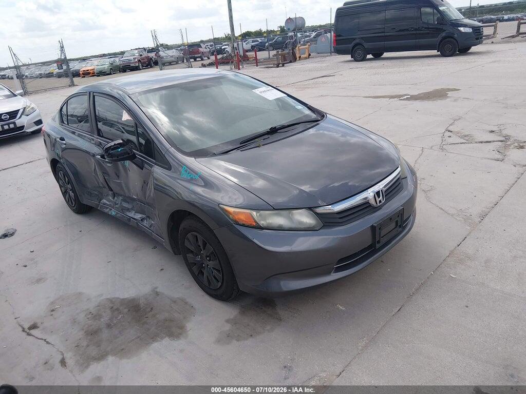 2HGFB2F57CH578391 2012 HONDA CIVIC photo no. 1