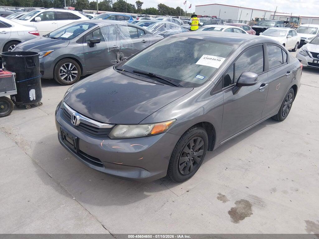 2HGFB2F57CH578391 2012 HONDA CIVIC photo no. 2