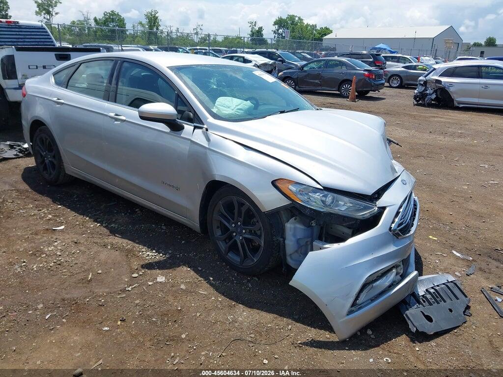 3FA6P0LU5JR169796 2018 FORD FUSION HYBRID photo no. 1