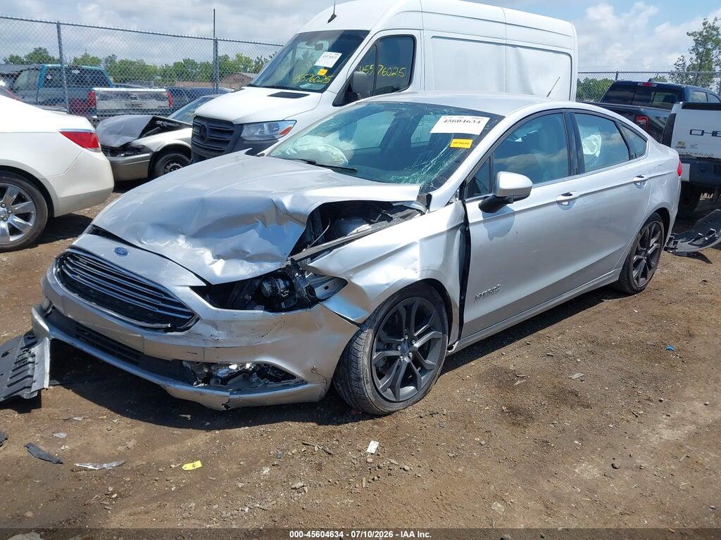 3FA6P0LU5JR169796 2018 FORD FUSION HYBRID photo no. 2