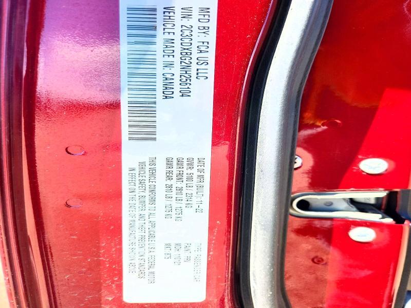2C3CDXBG2NH256104 2022 DODGE CHARGER photo no. 12