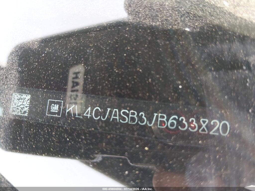 KL4CJASB3JB633820 2018 BUICK ENCORE photo no. 9