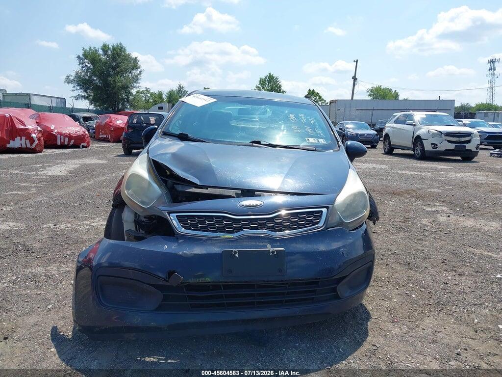 KNADN4A32D6216287 2013 KIA RIO photo no. 12