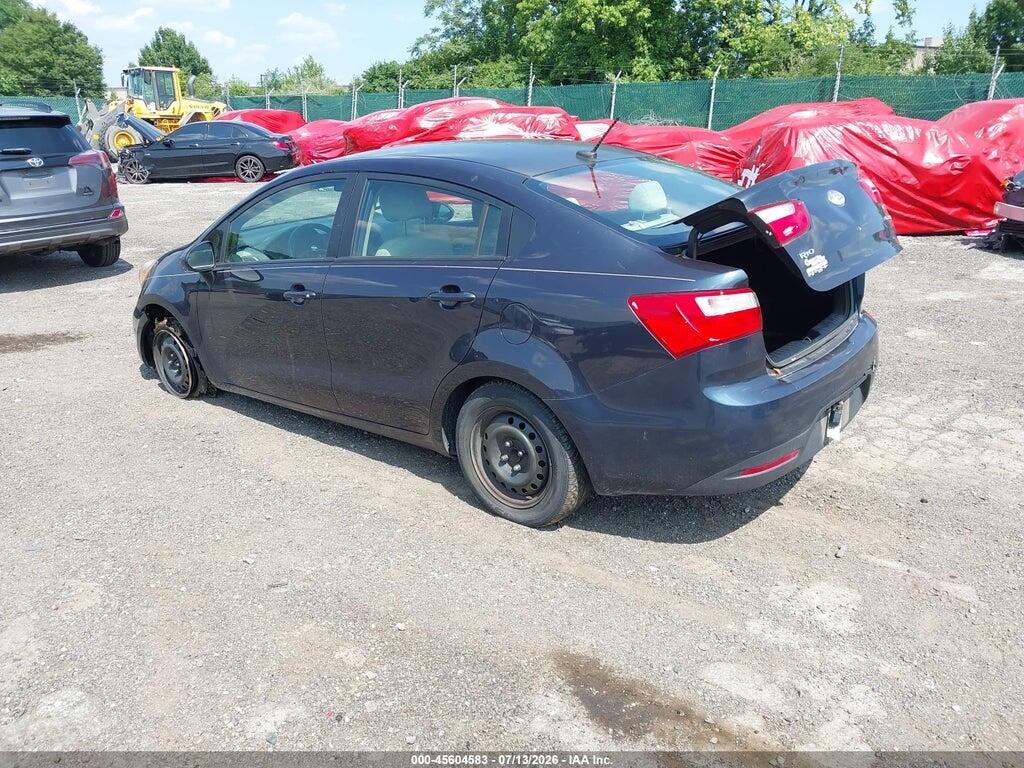 KNADN4A32D6216287 2013 KIA RIO photo no. 3