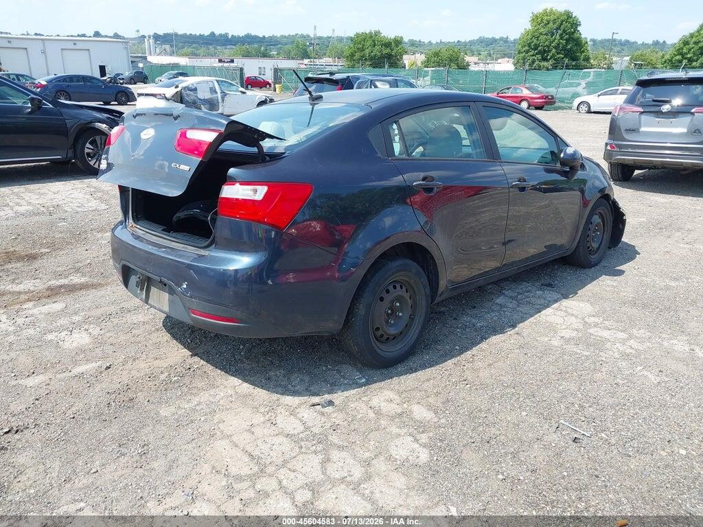 KNADN4A32D6216287 2013 KIA RIO photo no. 4
