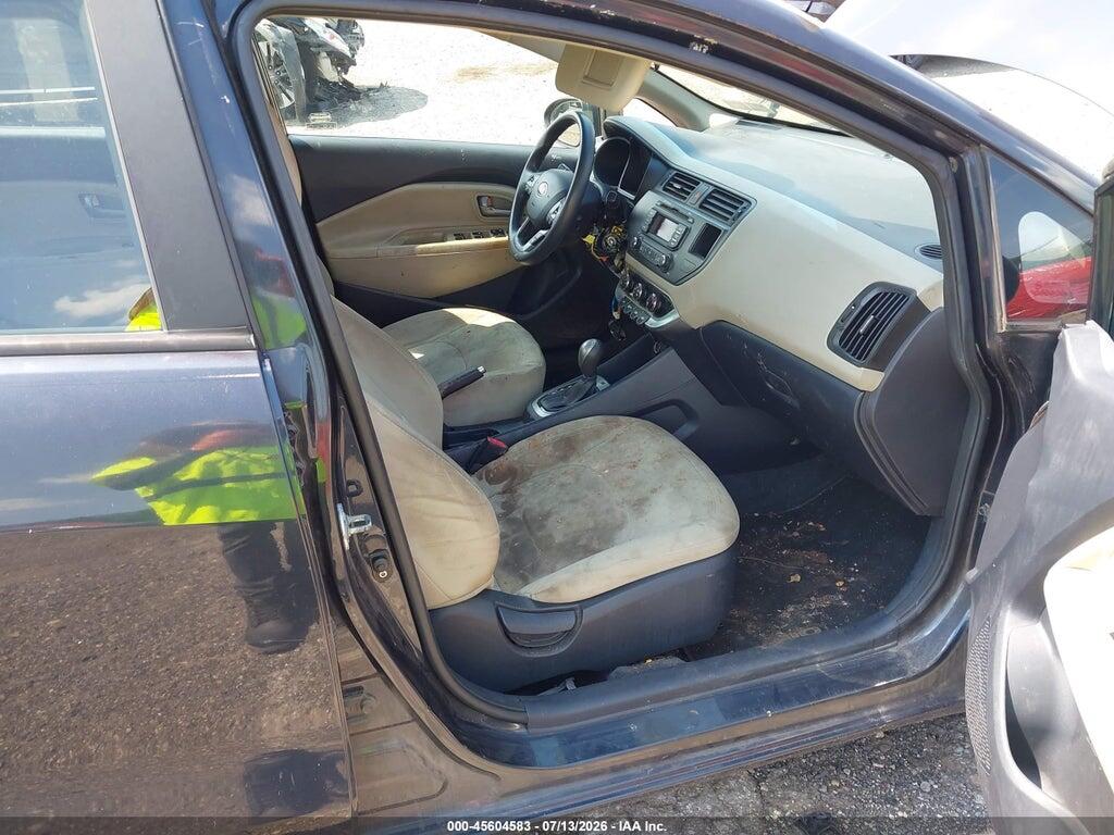 KNADN4A32D6216287 2013 KIA RIO photo no. 5