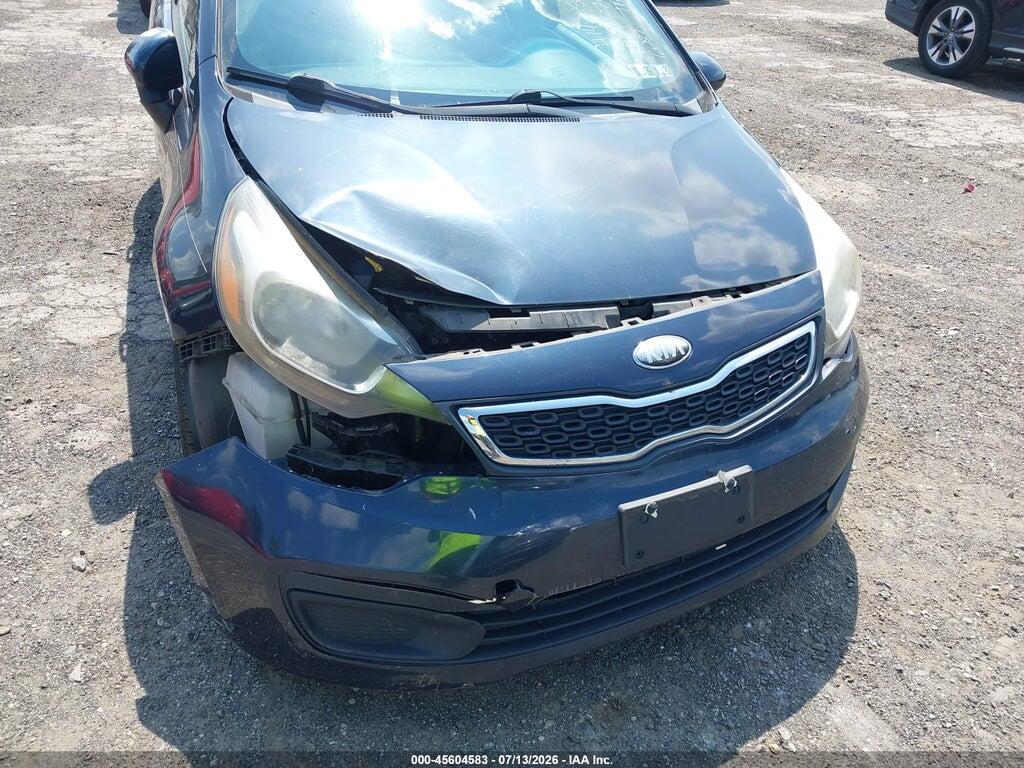 KNADN4A32D6216287 2013 KIA RIO photo no. 6