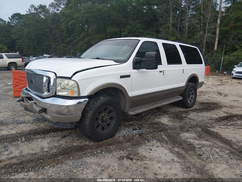 1FMNU43S81EA39417 2001 FORD EXCURSION photo no. 2