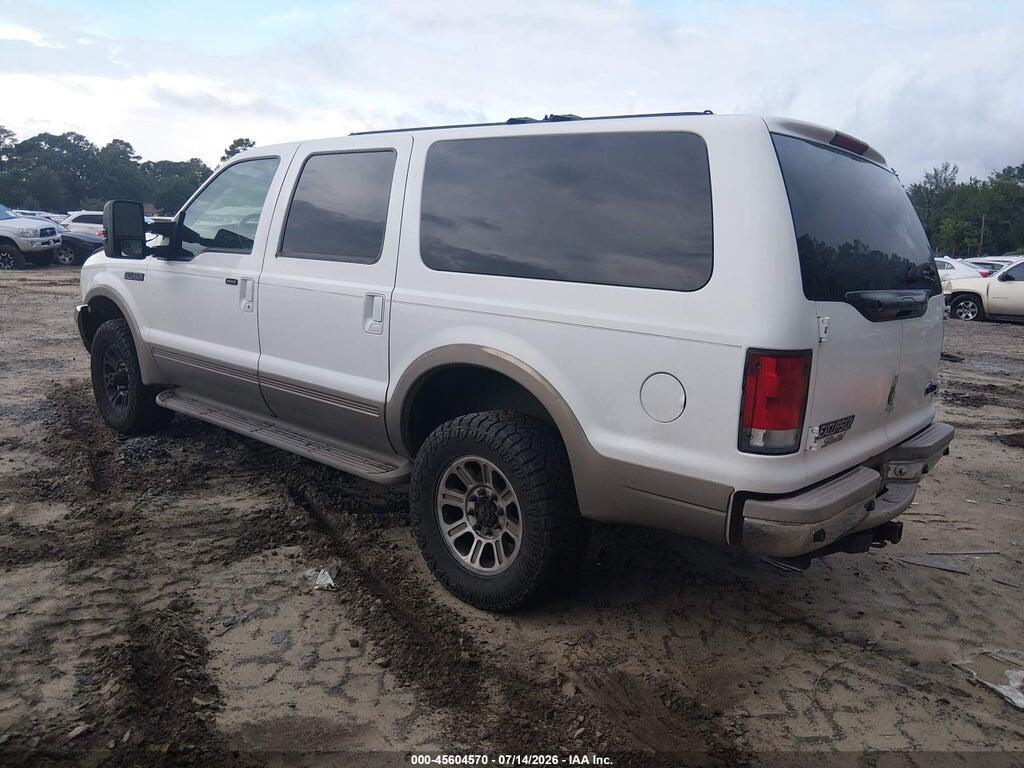 1FMNU43S81EA39417 2001 FORD EXCURSION photo no. 3