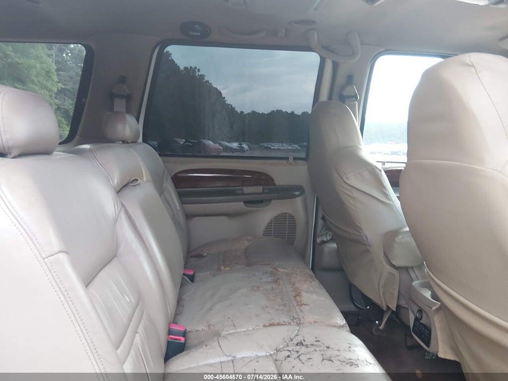 1FMNU43S81EA39417 2001 FORD EXCURSION photo no. 8