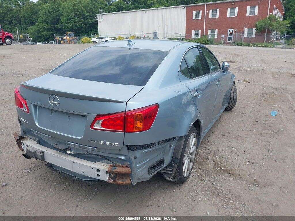 JTHCK262795028985 2009 LEXUS IS 250 photo no. 4