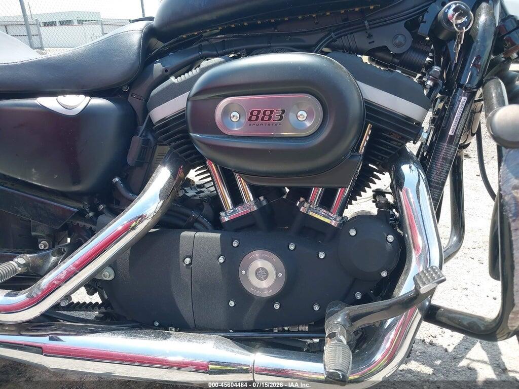 1HD4LE217AC419280 2010 HARLEY-DAVIDSON XL883 photo no. 8