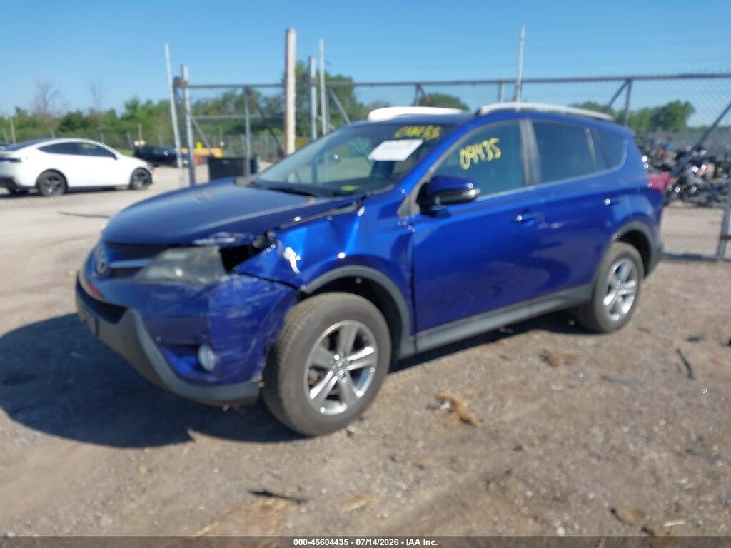 2T3RFREV9FW254132 2015 TOYOTA RAV4 photo no. 2