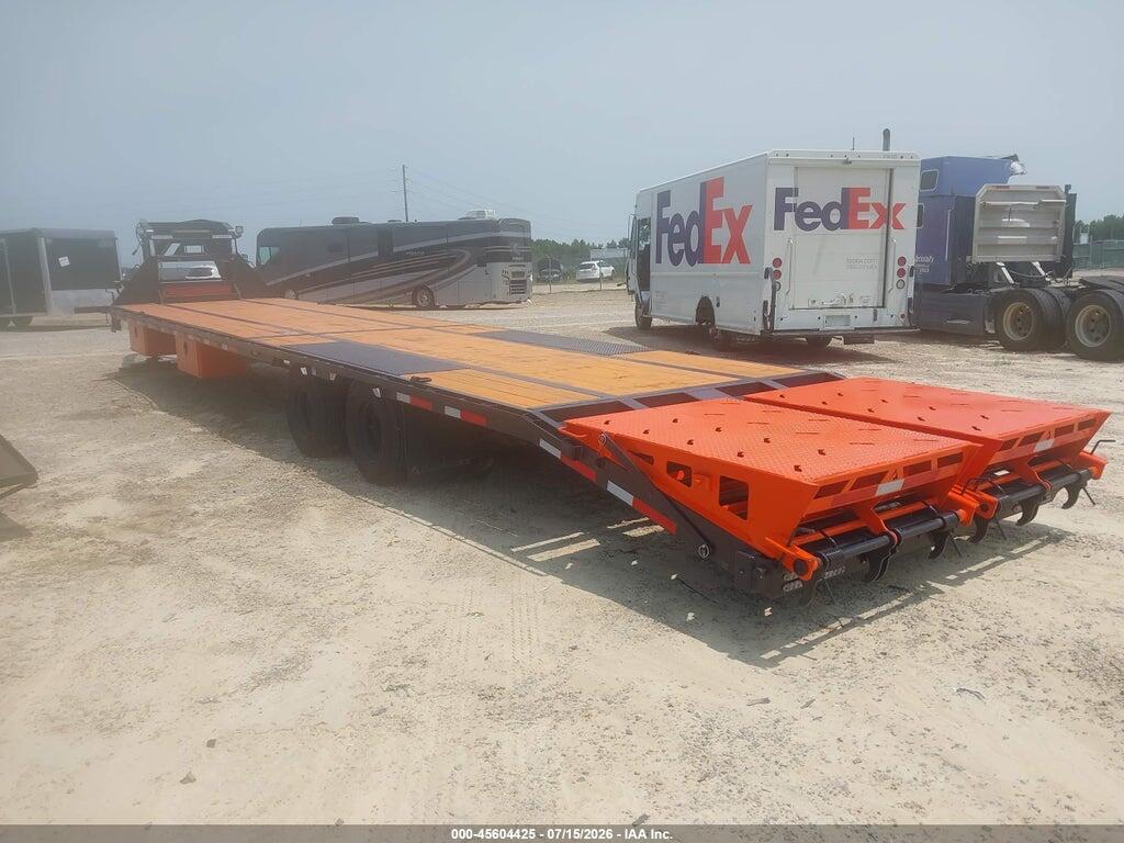 3EVGF4029T1132524 2026 RAWMAXX 40' GOOSENECK FLATBED TRAILER photo no. 3