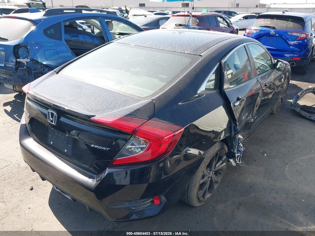 19XFC2F82LE204658 2020 HONDA CIVIC photo no. 4