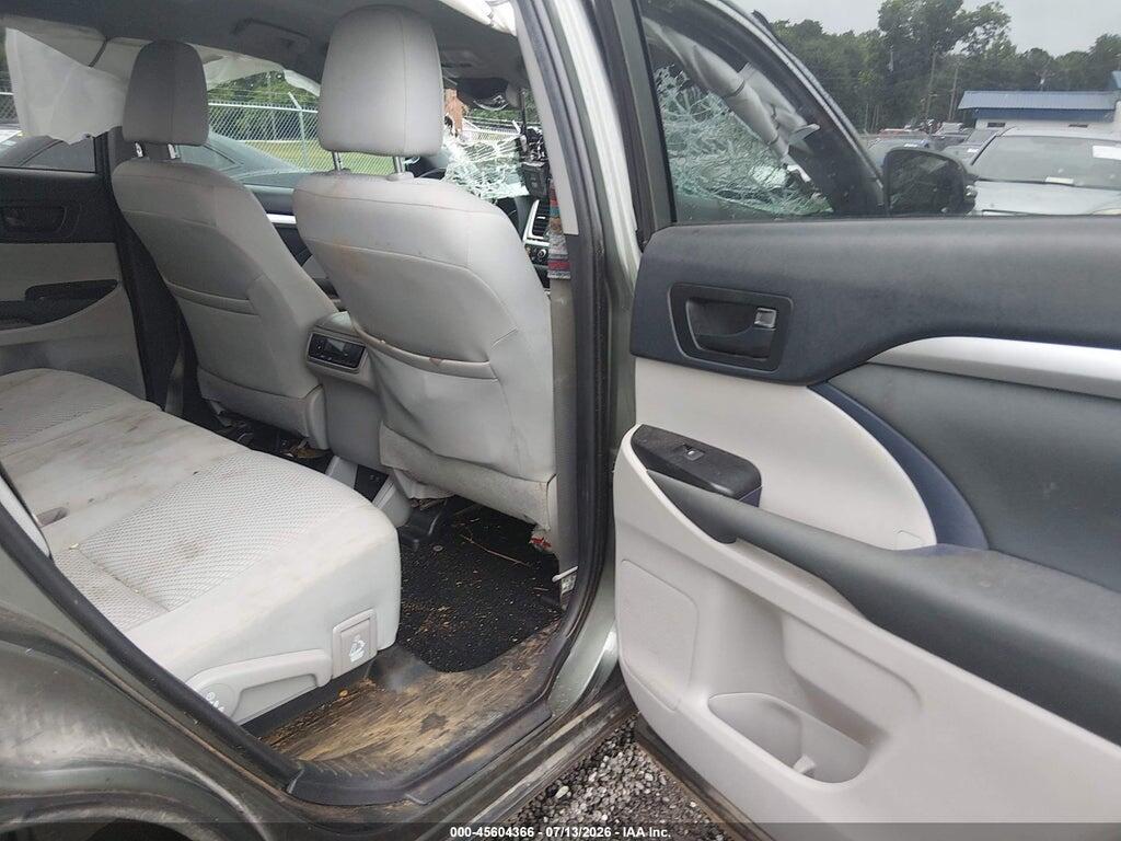 5TDZZRFH3KS341276 2019 TOYOTA HIGHLANDER photo no. 8