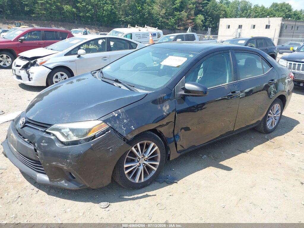 2T1BURHE1EC215028 2014 TOYOTA COROLLA photo no. 2