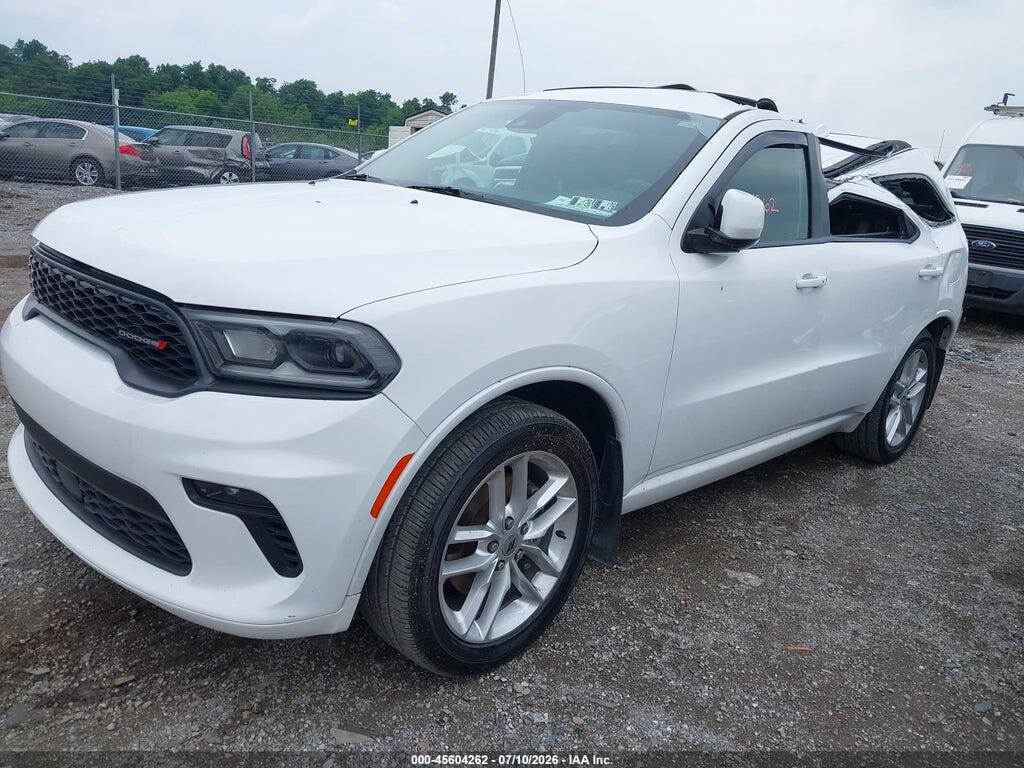 1C4RDJDG2NC105220 2022 DODGE DURANGO photo no. 2