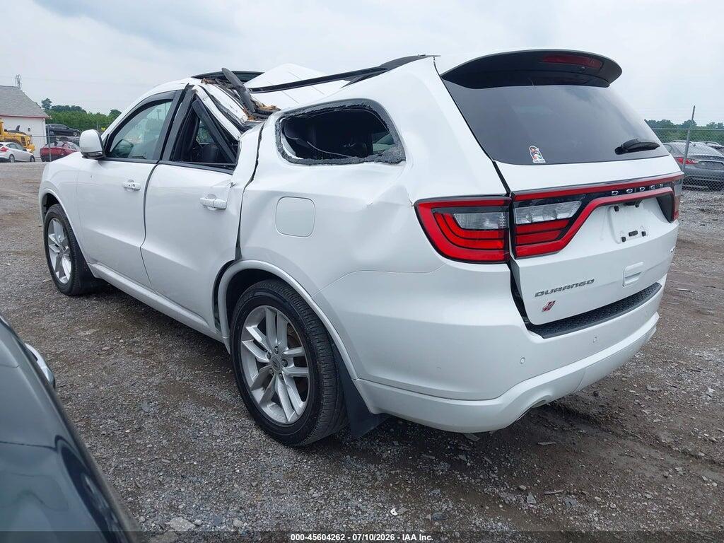1C4RDJDG2NC105220 2022 DODGE DURANGO photo no. 3