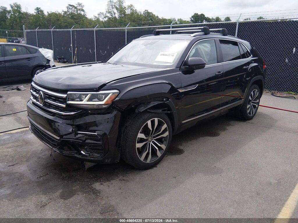 1V2CE2CA5MC212698 2021 VOLKSWAGEN ATLAS CROSS SPORT photo no. 2