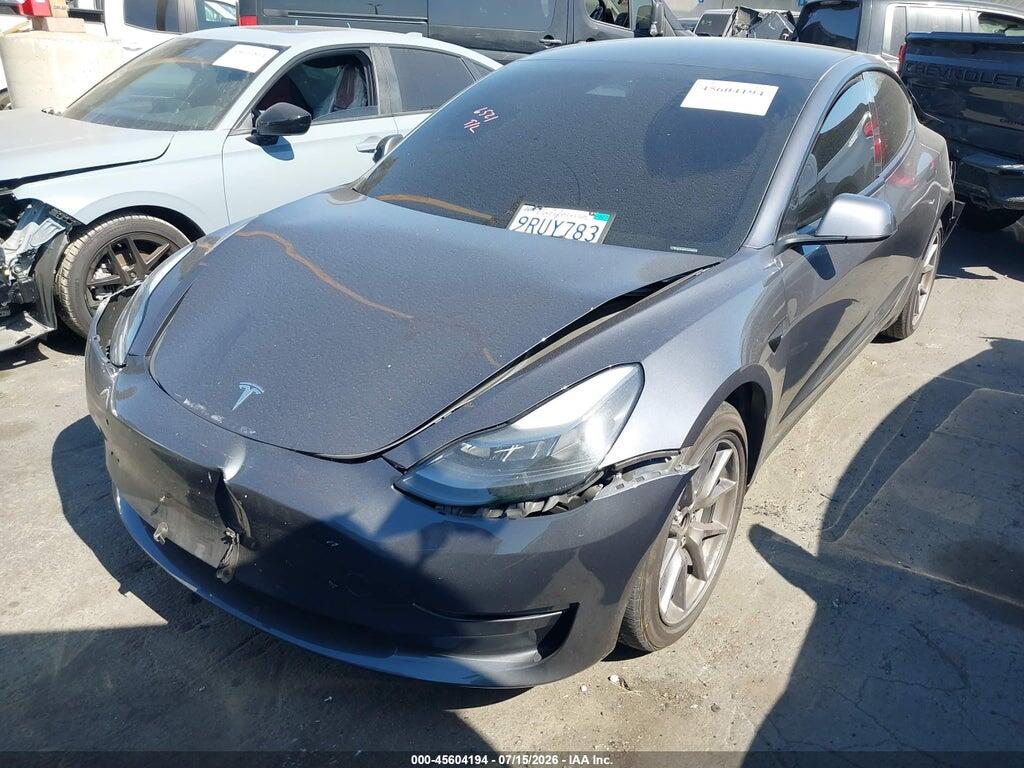 5YJ3E1EA3PF585299 2023 TESLA MODEL 3 photo no. 2