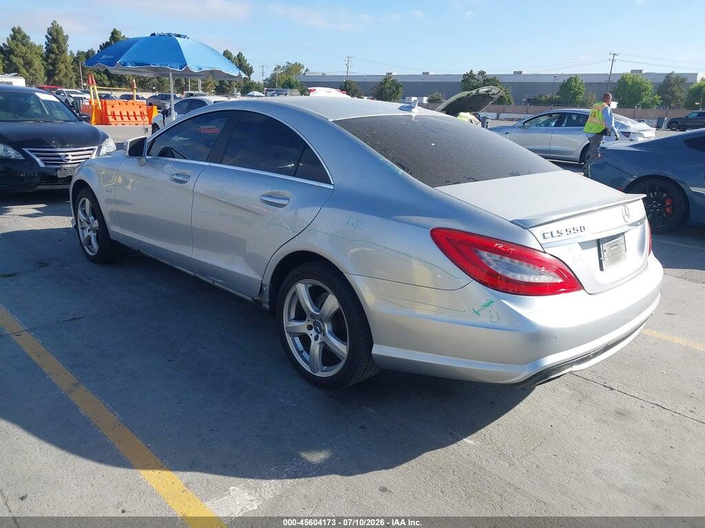 WDDLJ7DB3CA040740 2012 MERCEDES-BENZ CLS 550 photo no. 3