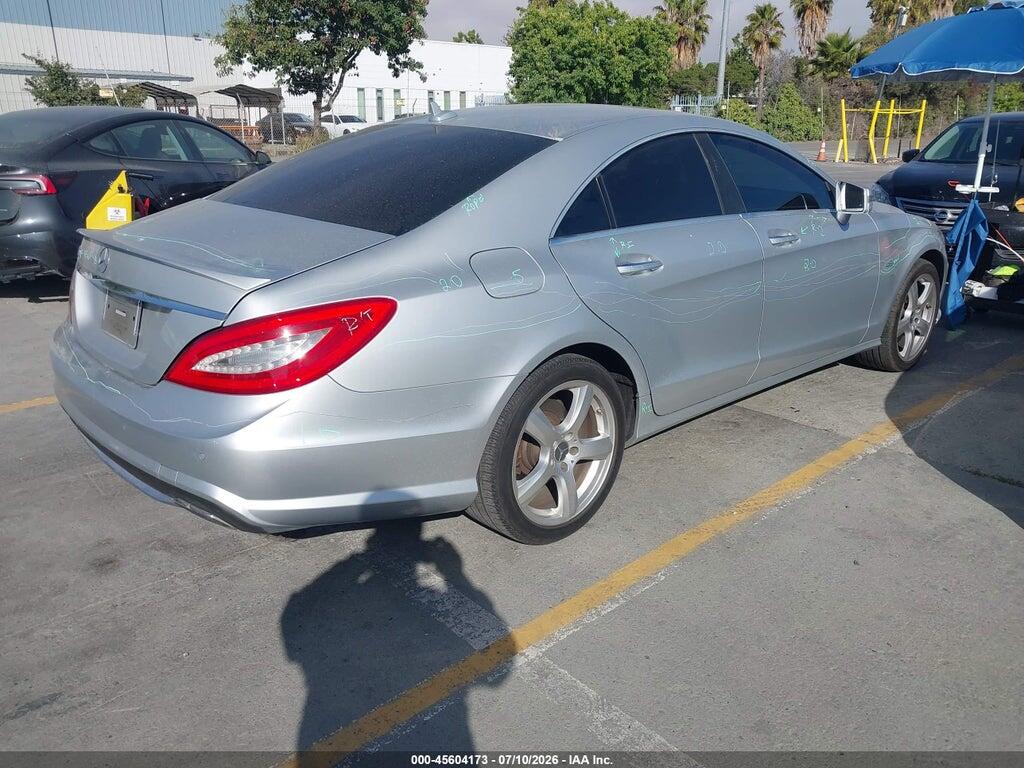 WDDLJ7DB3CA040740 2012 MERCEDES-BENZ CLS 550 photo no. 4