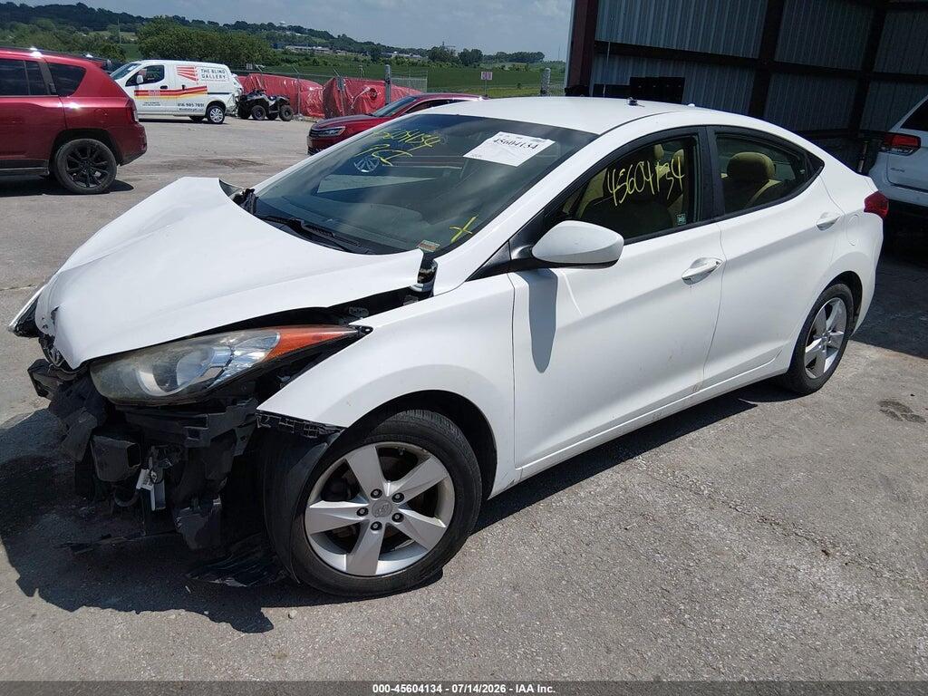 5NPDH4AE7DH255359 2013 HYUNDAI ELANTRA photo no. 2
