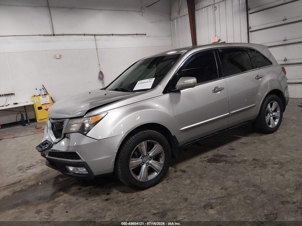 2HNYD2H63BH515529 2011 ACURA MDX photo no. 2