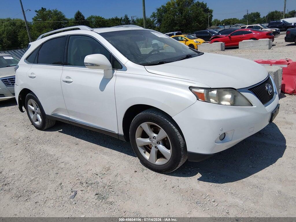 2T2BK1BA8CC149289 2012 LEXUS RX 350 photo no. 1