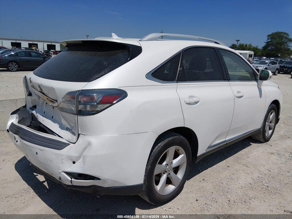 2T2BK1BA8CC149289 2012 LEXUS RX 350 photo no. 4