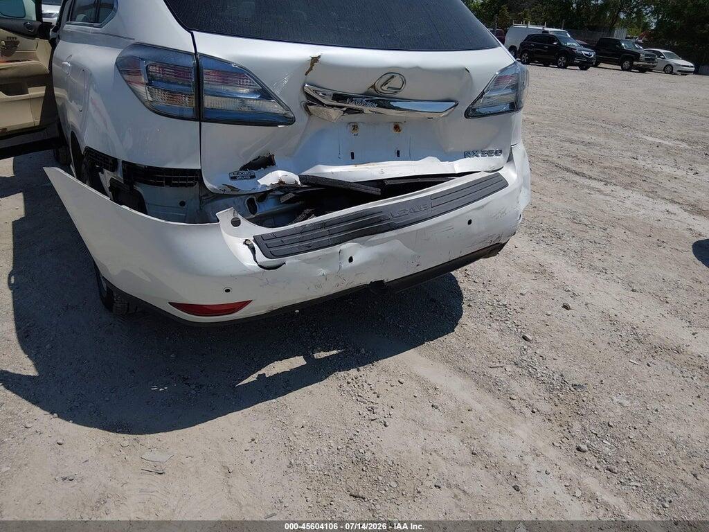 2T2BK1BA8CC149289 2012 LEXUS RX 350 photo no. 6