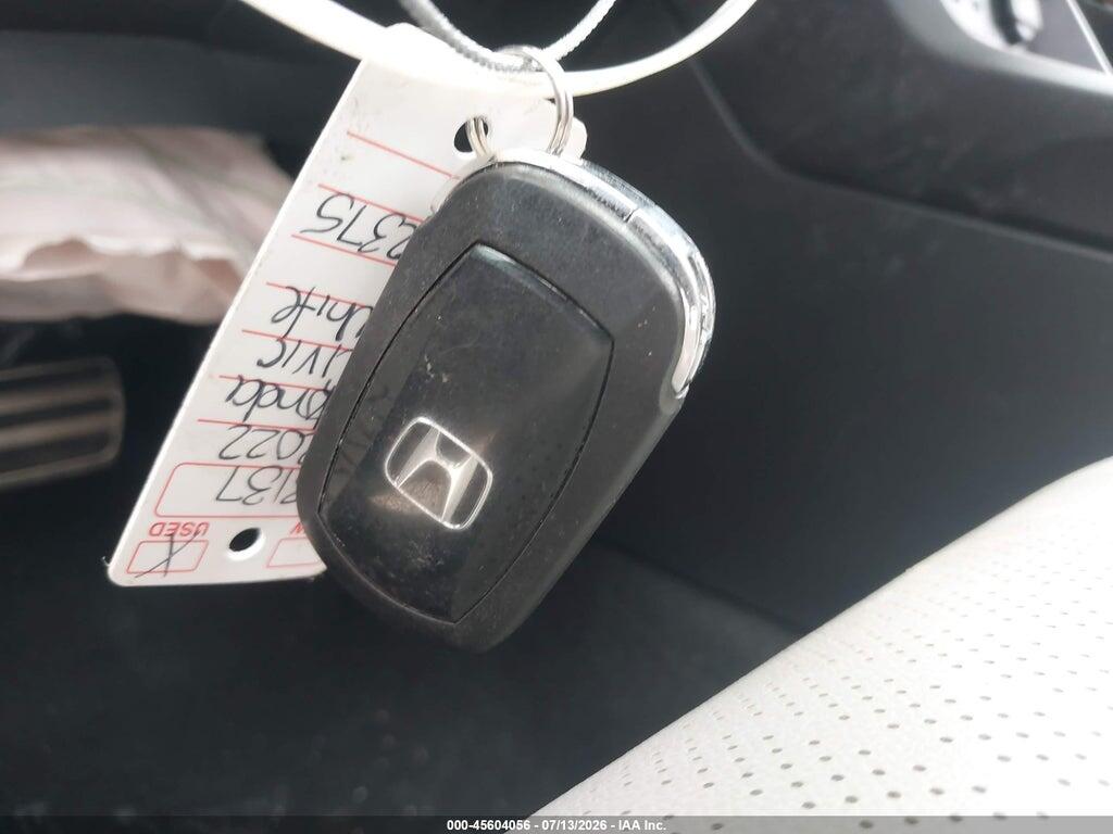 19XFL1H88NE022375 2022 HONDA CIVIC photo no. 11