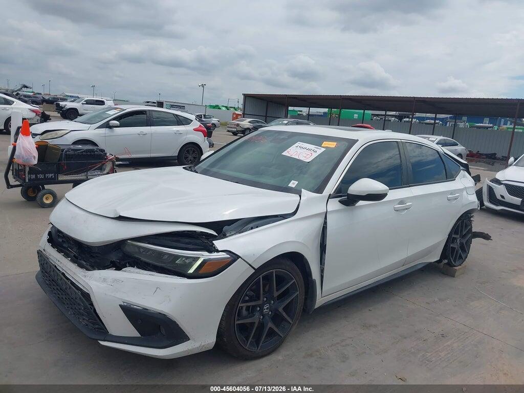 19XFL1H88NE022375 2022 HONDA CIVIC photo no. 2