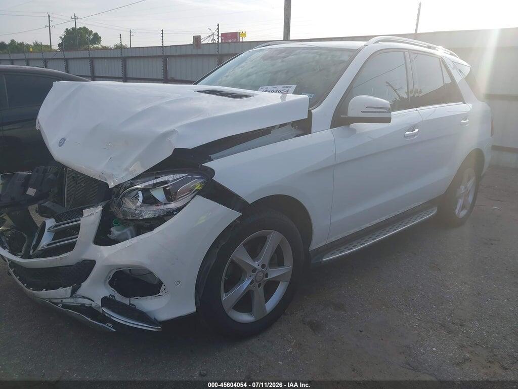 4JGDA5JB8HA840802 2017 MERCEDES-BENZ GLE 350 photo no. 2