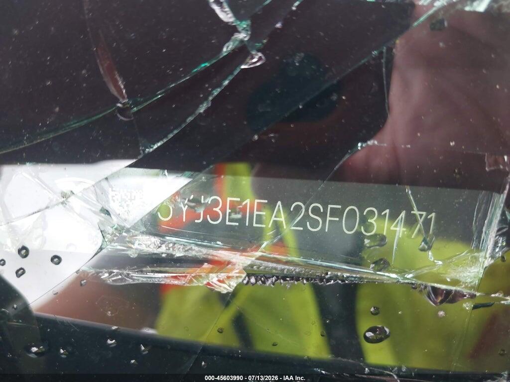 5YJ3E1EA2SF031471 2025 TESLA MODEL 3 photo no. 9