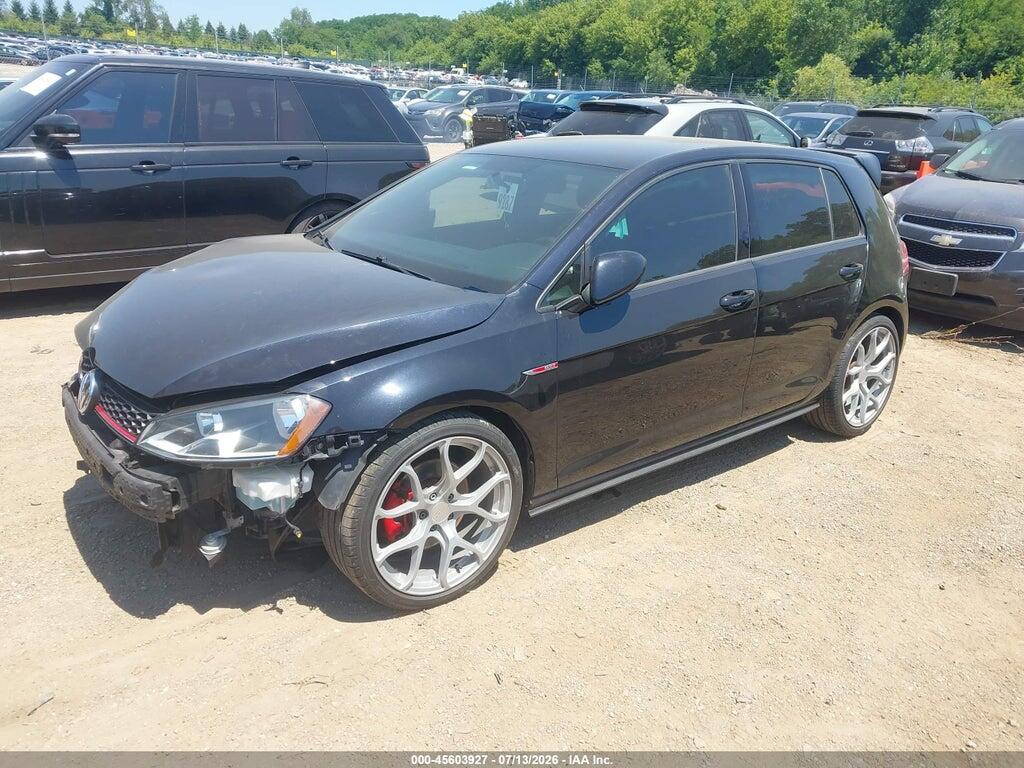 3VW4T7AU6GM023001 2016 VOLKSWAGEN GOLF GTI photo no. 2