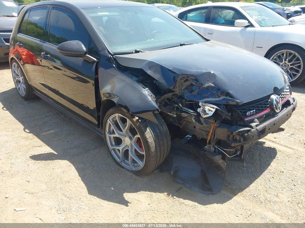 3VW4T7AU6GM023001 2016 VOLKSWAGEN GOLF GTI photo no. 6