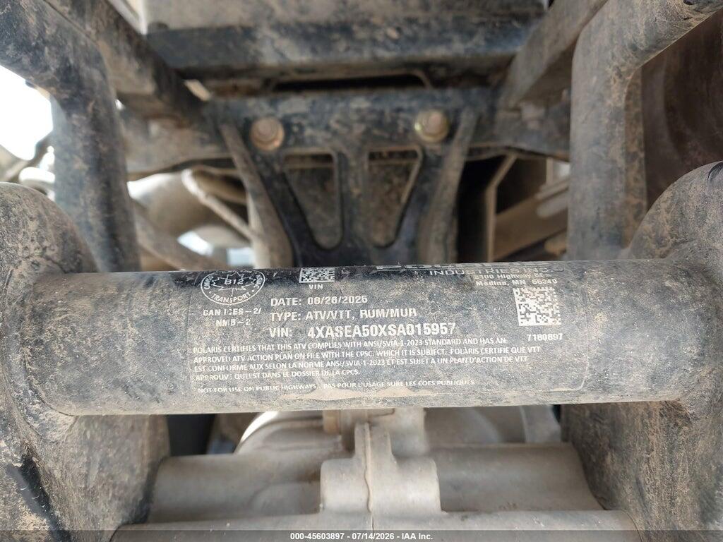 4XASEA50XSA015957 2025 POLARIS SPORTSMAN photo no. 9