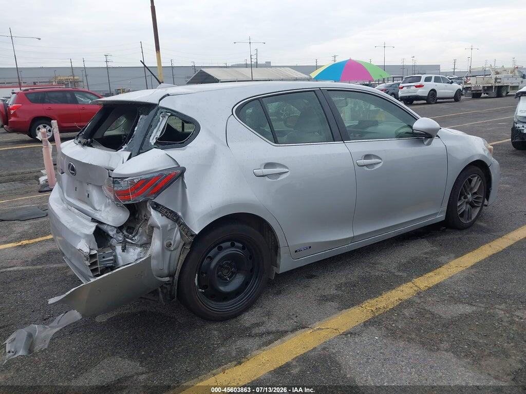 JTHKD5BH7B2032687 2011 LEXUS CT 200H photo no. 4