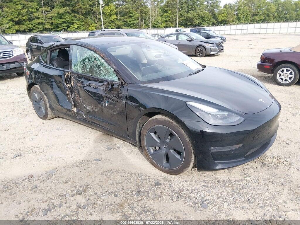 5YJ3E1EB6NF311486 2022 TESLA MODEL 3 photo no. 1