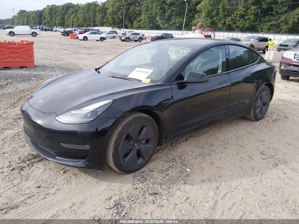 5YJ3E1EB6NF311486 2022 TESLA MODEL 3 photo no. 2