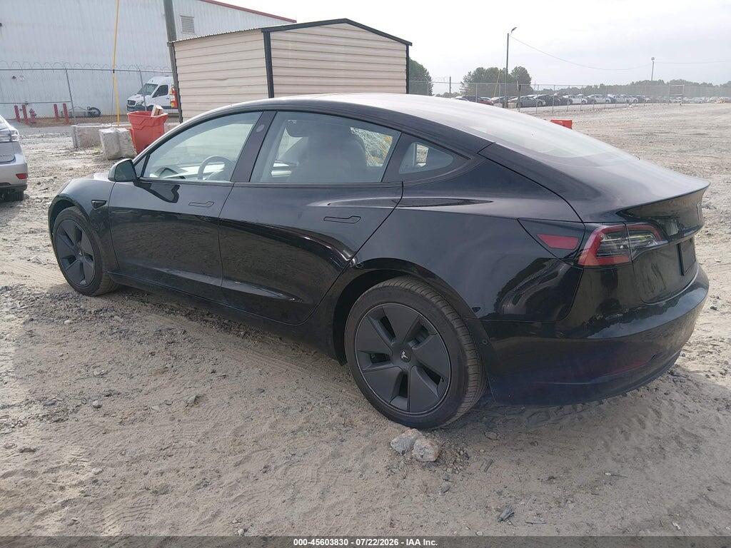 5YJ3E1EB6NF311486 2022 TESLA MODEL 3 photo no. 3