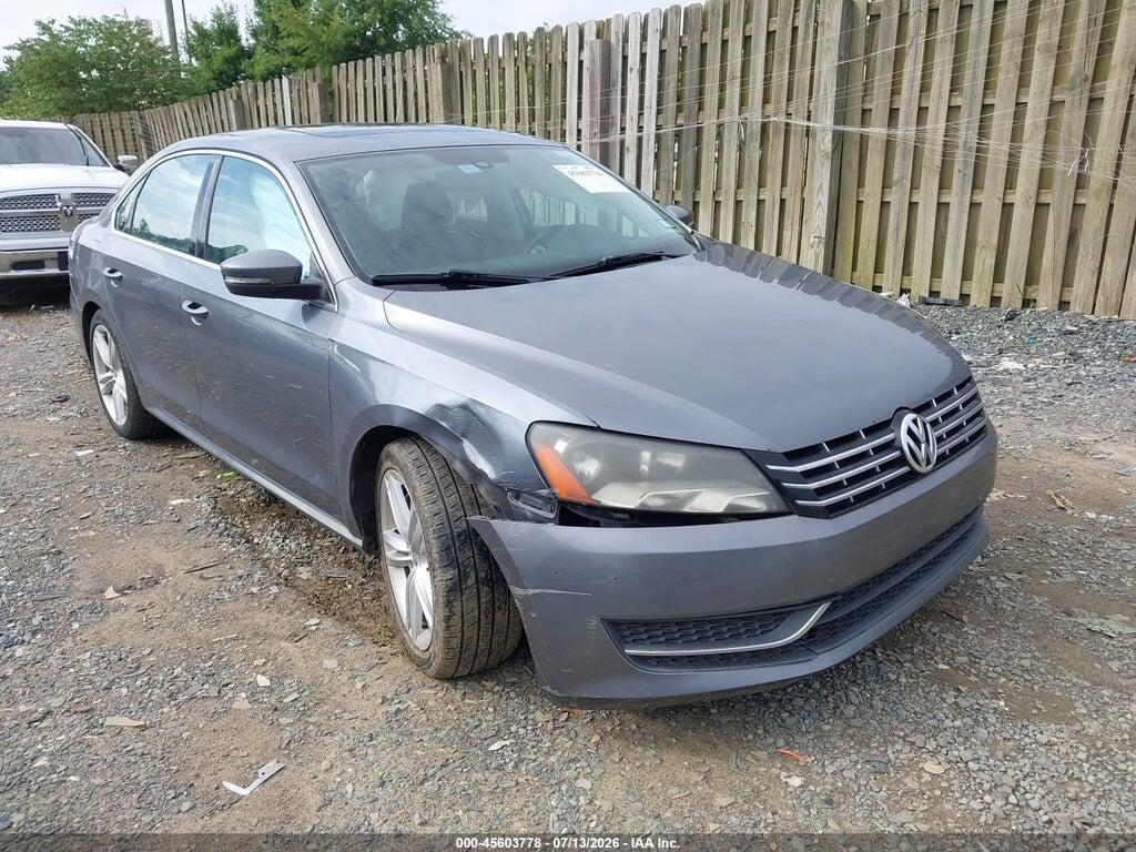 1VWBN7A36EC024706 2014 VOLKSWAGEN PASSAT photo no. 1