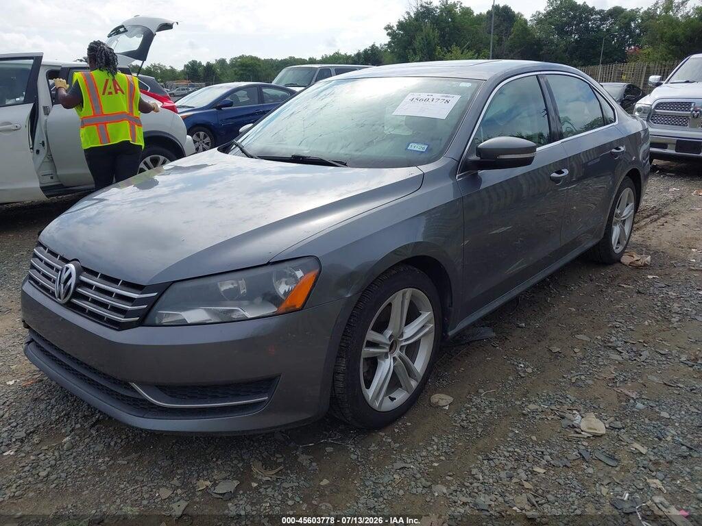 1VWBN7A36EC024706 2014 VOLKSWAGEN PASSAT photo no. 2