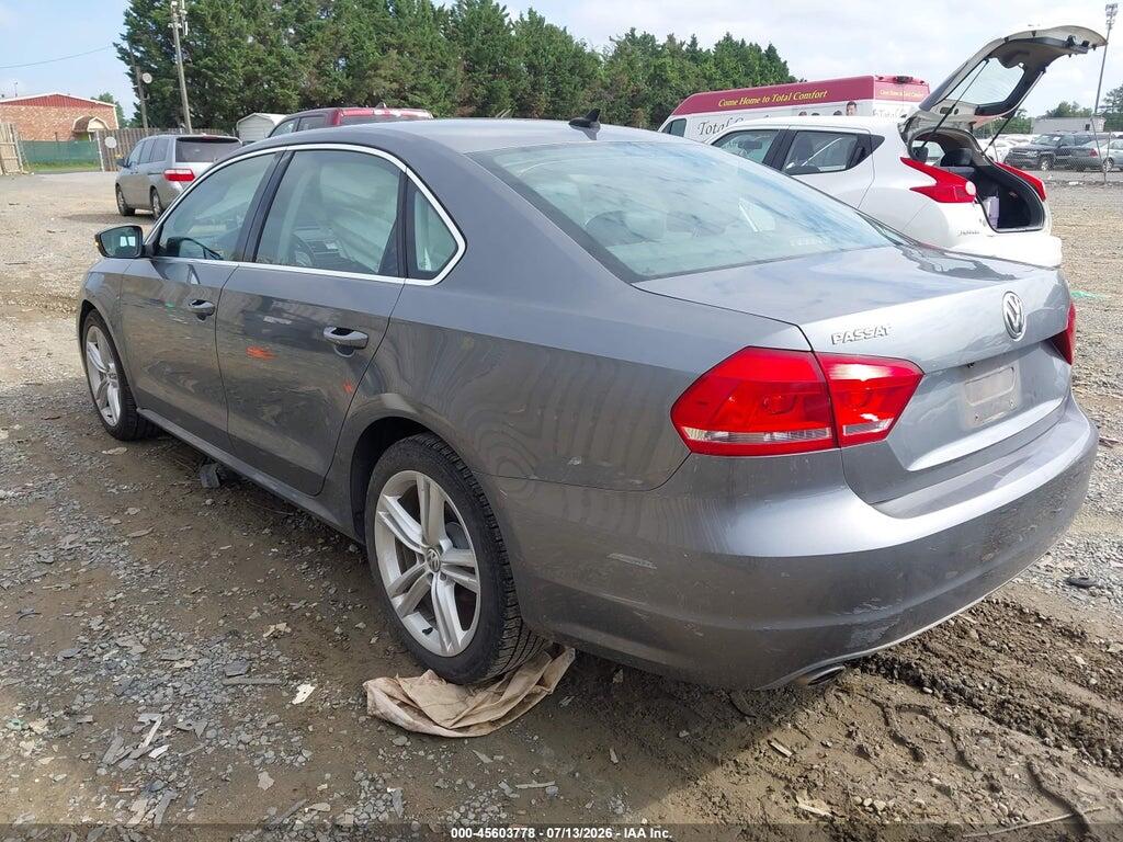 1VWBN7A36EC024706 2014 VOLKSWAGEN PASSAT photo no. 3
