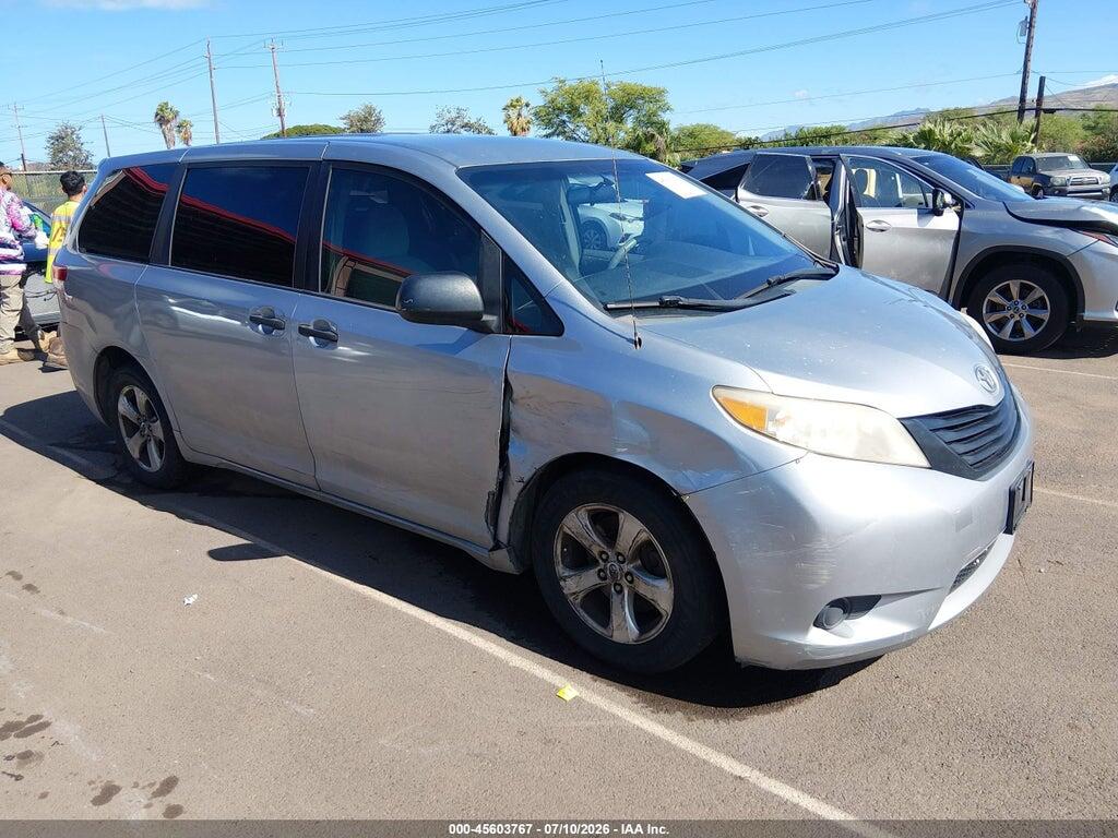 5TDZK3DC6CS201894 2012 TOYOTA SIENNA photo no. 1