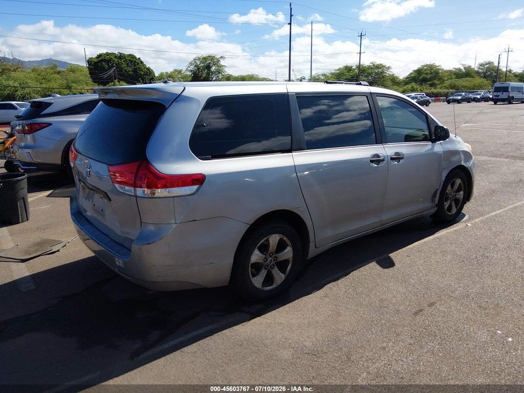 5TDZK3DC6CS201894 2012 TOYOTA SIENNA photo no. 4